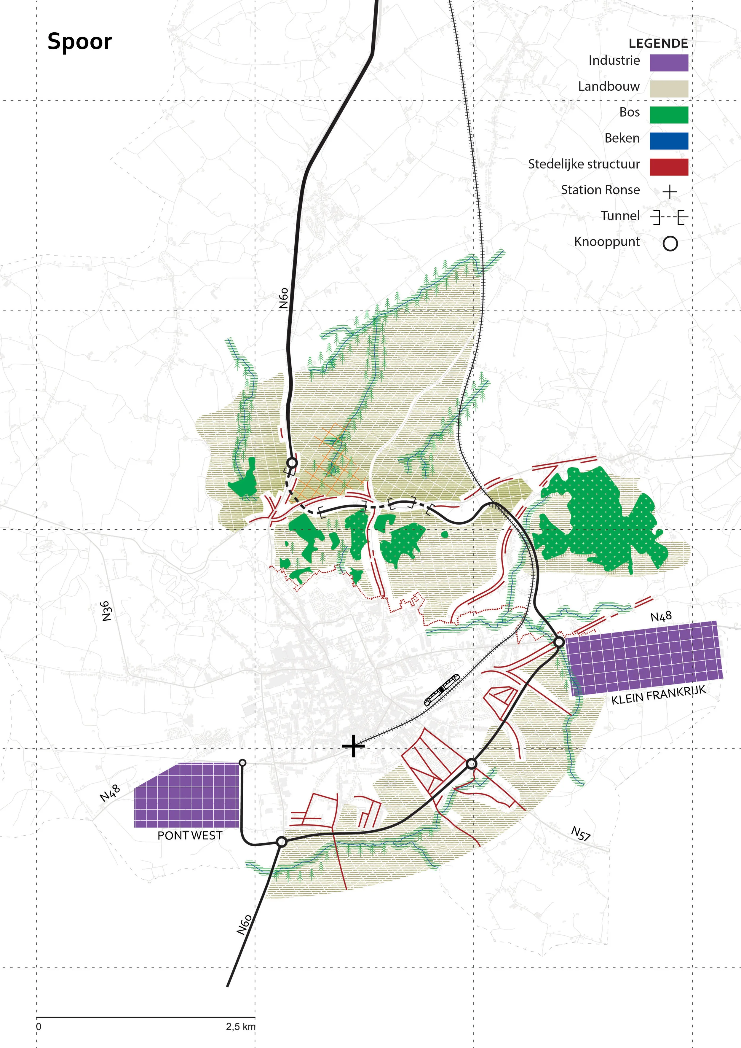 Team Rond Ronse presenteert vijf mogelijke oplossingen voor ...