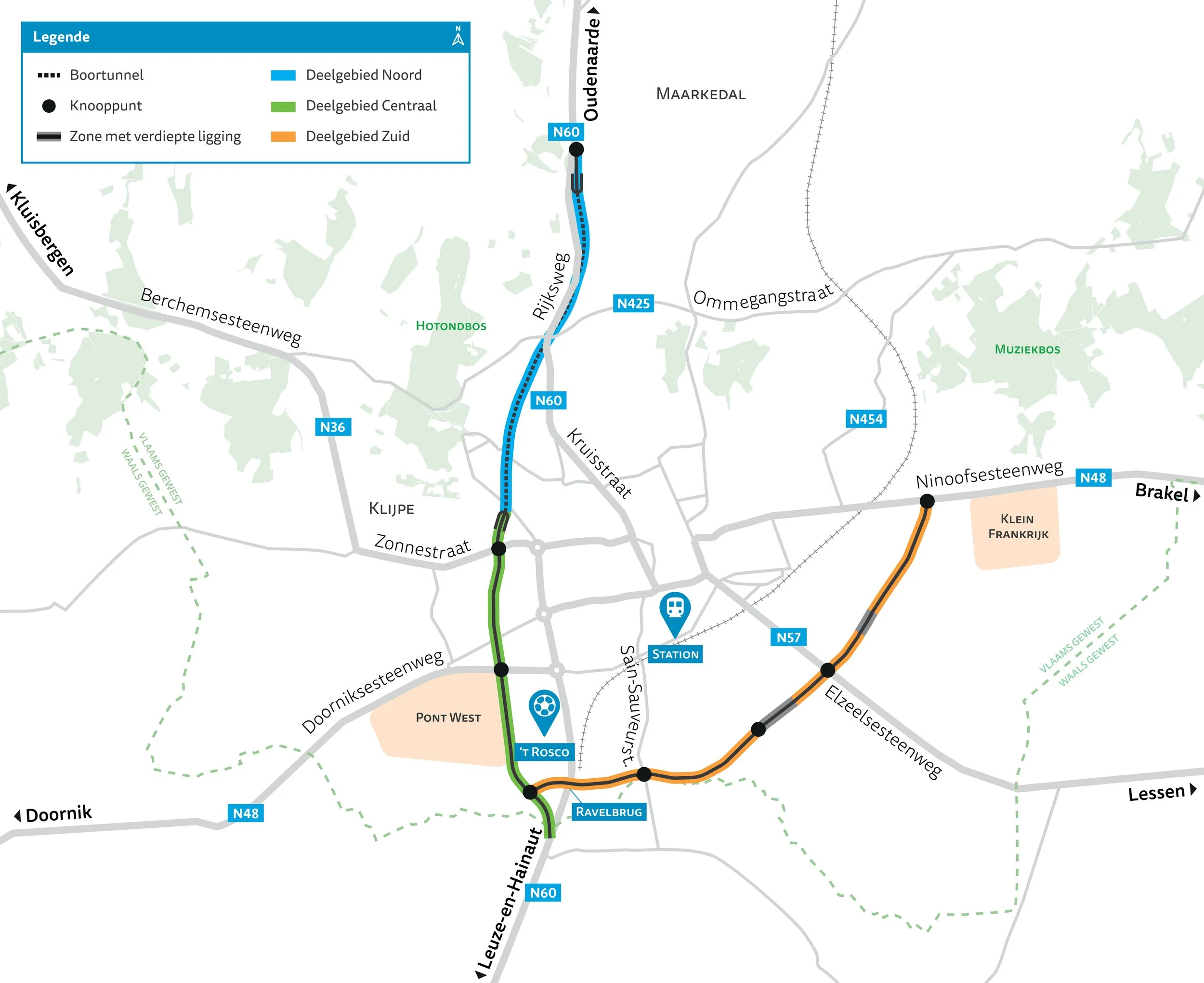 Over het project — Rond Ronse