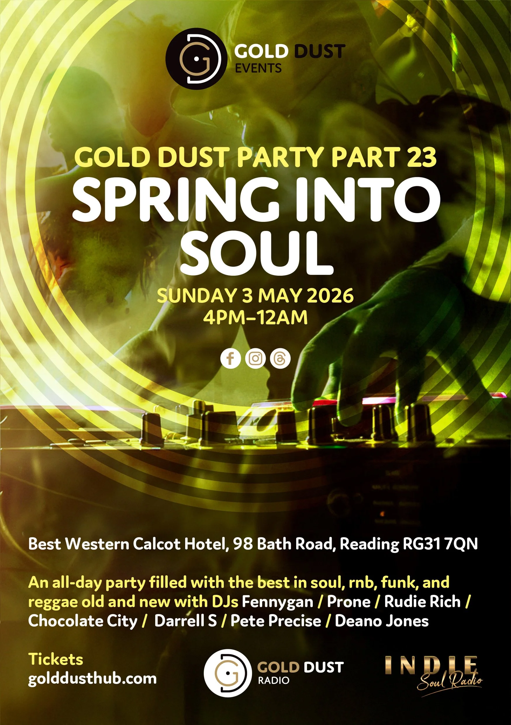 GOLD DUST PARTY PART 23 - "Spring into Soul"