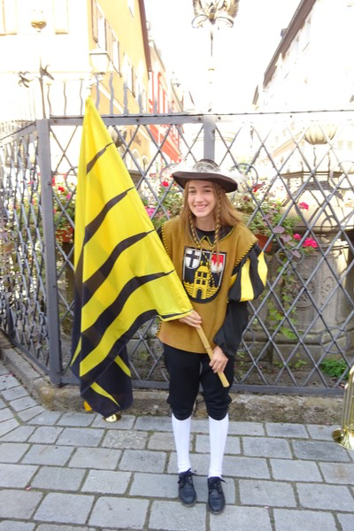 Jungfahnenschwenker in Bad Windsheim