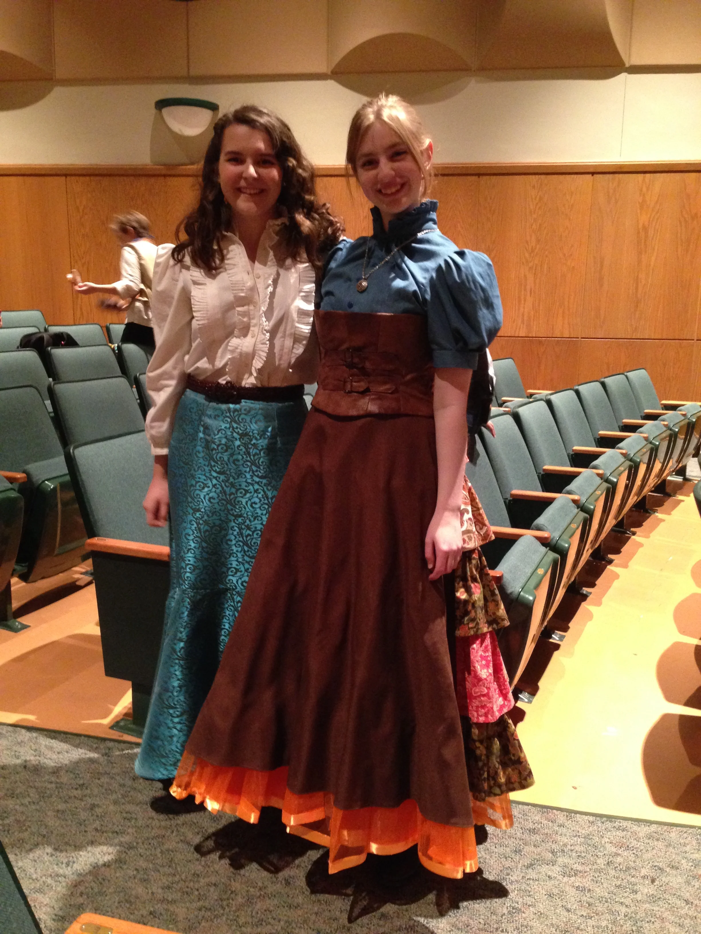 Anne Page and Mrs. Quickley