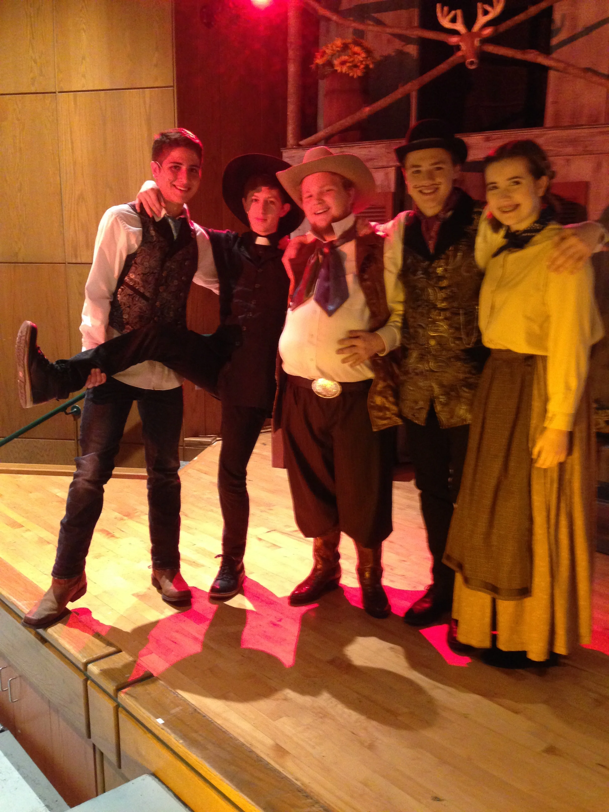 Shenanigans before opening night 