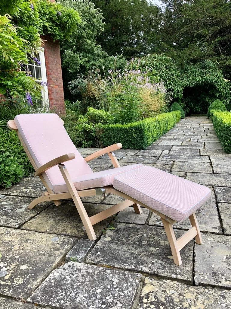 Blush premium sun lounger cushion