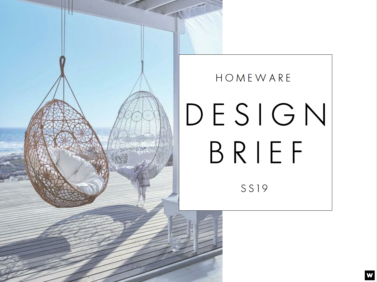 WW SS19 Homeware Design Brief