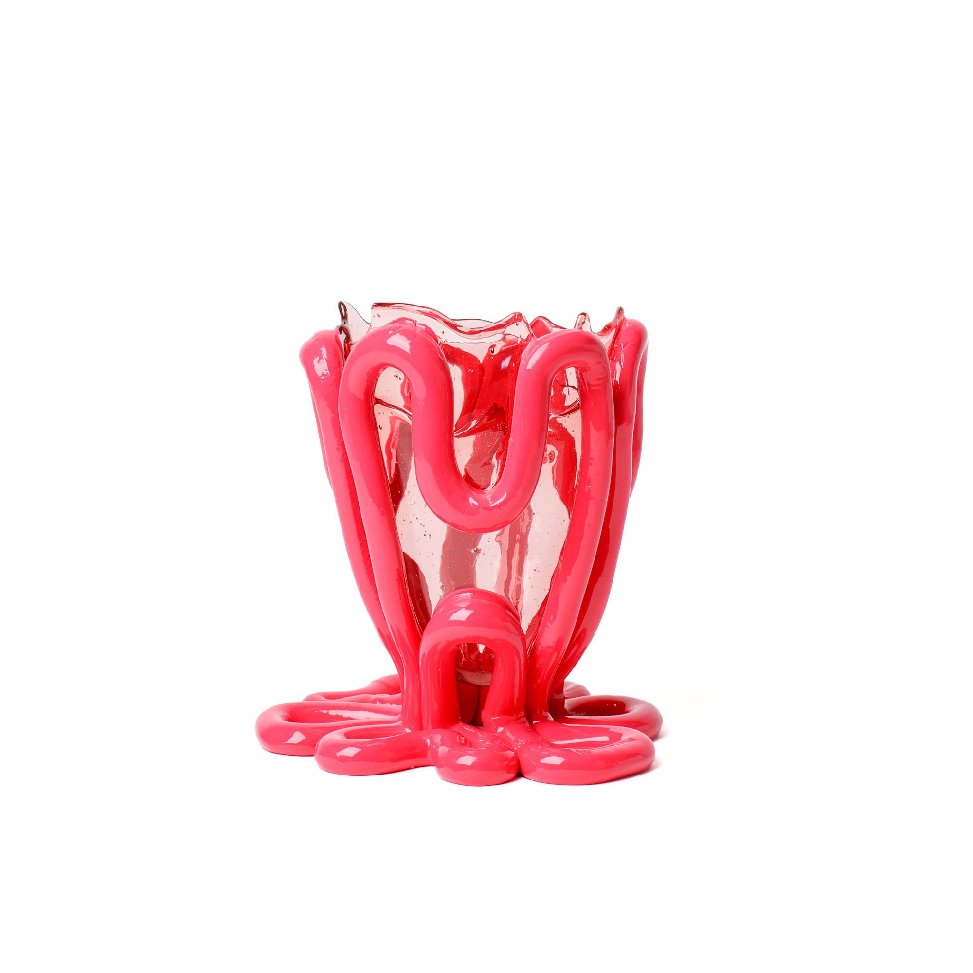 Indian Summer Vase S - Clear Light Pink, Fuchsia