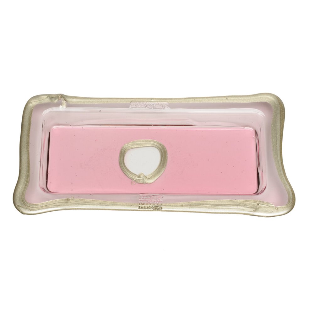 Try Tray Rectangular Clear Pink, Matt Bronze Trays Shop