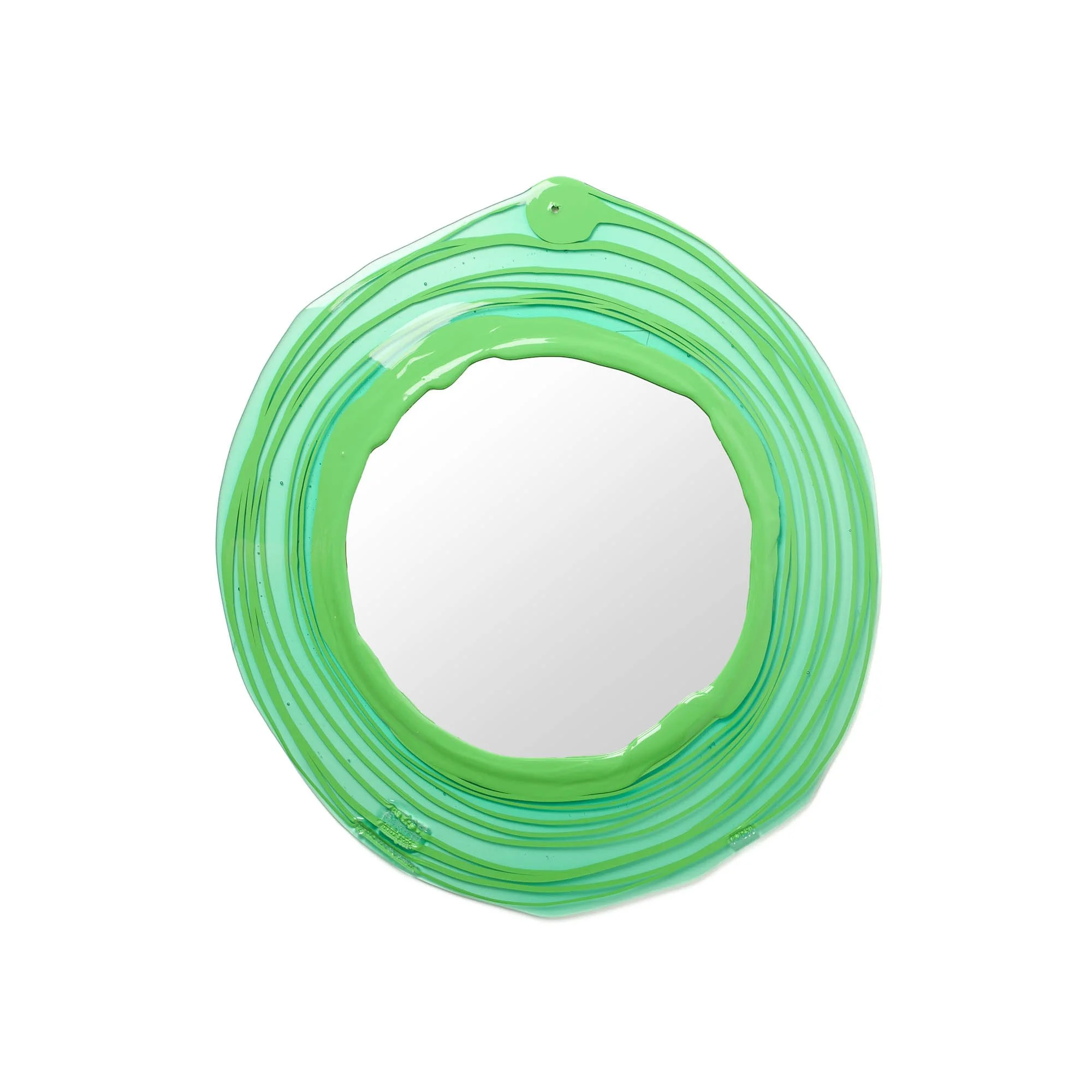 Mirror - Clear Aqua, Dark Mint
