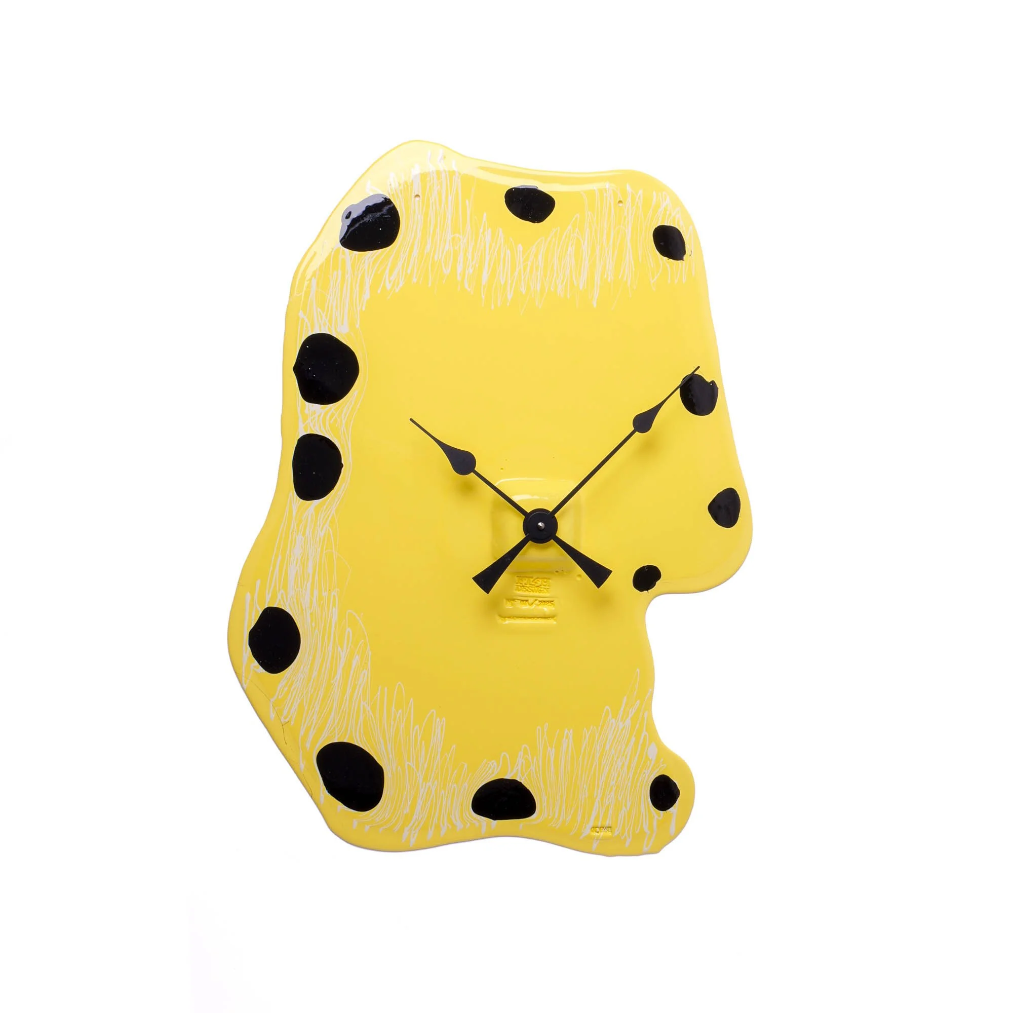 Watch Me Face - Pastel Yellow, Ivory, Black