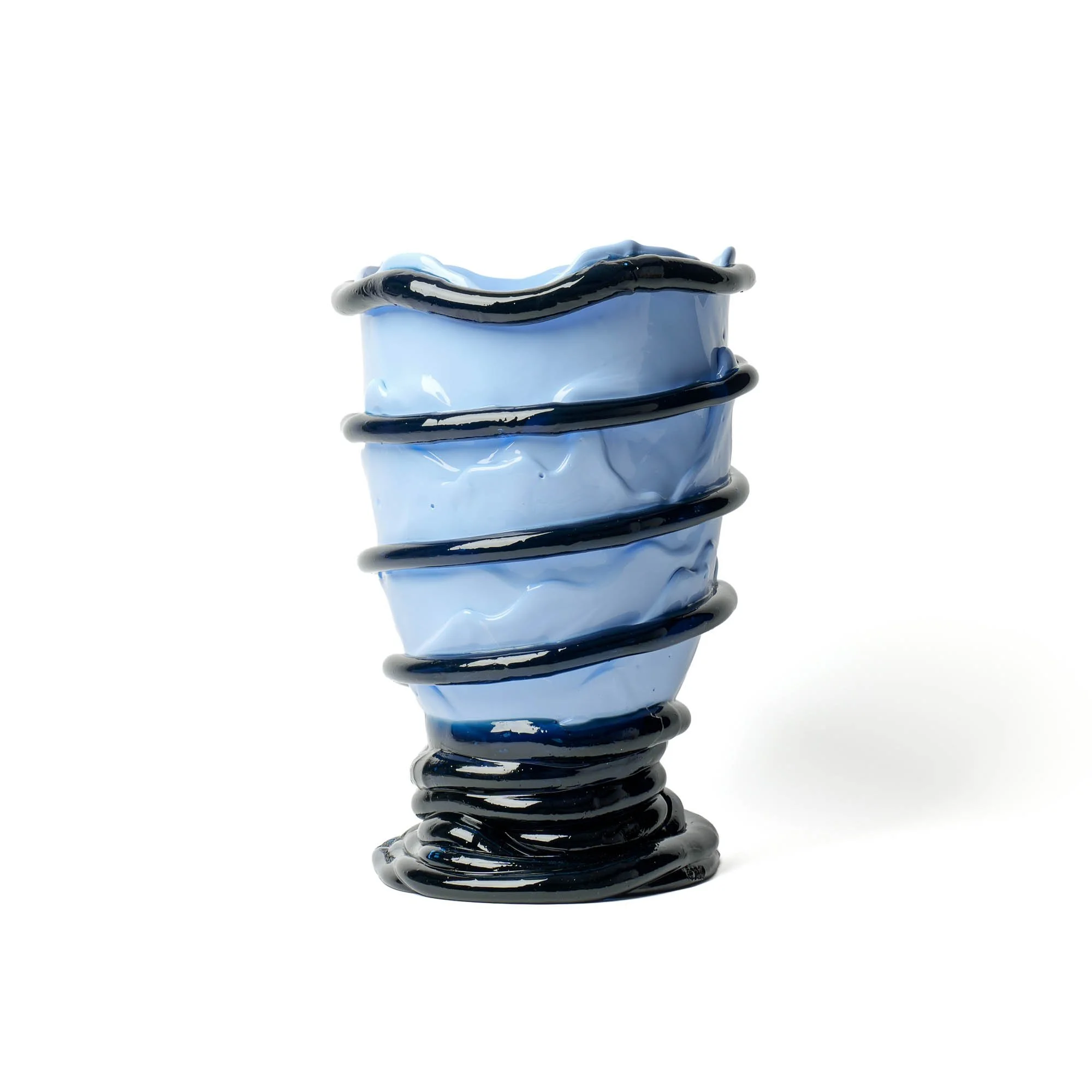 Pompitu I Vase - Periwinkle, Clear Light Blue