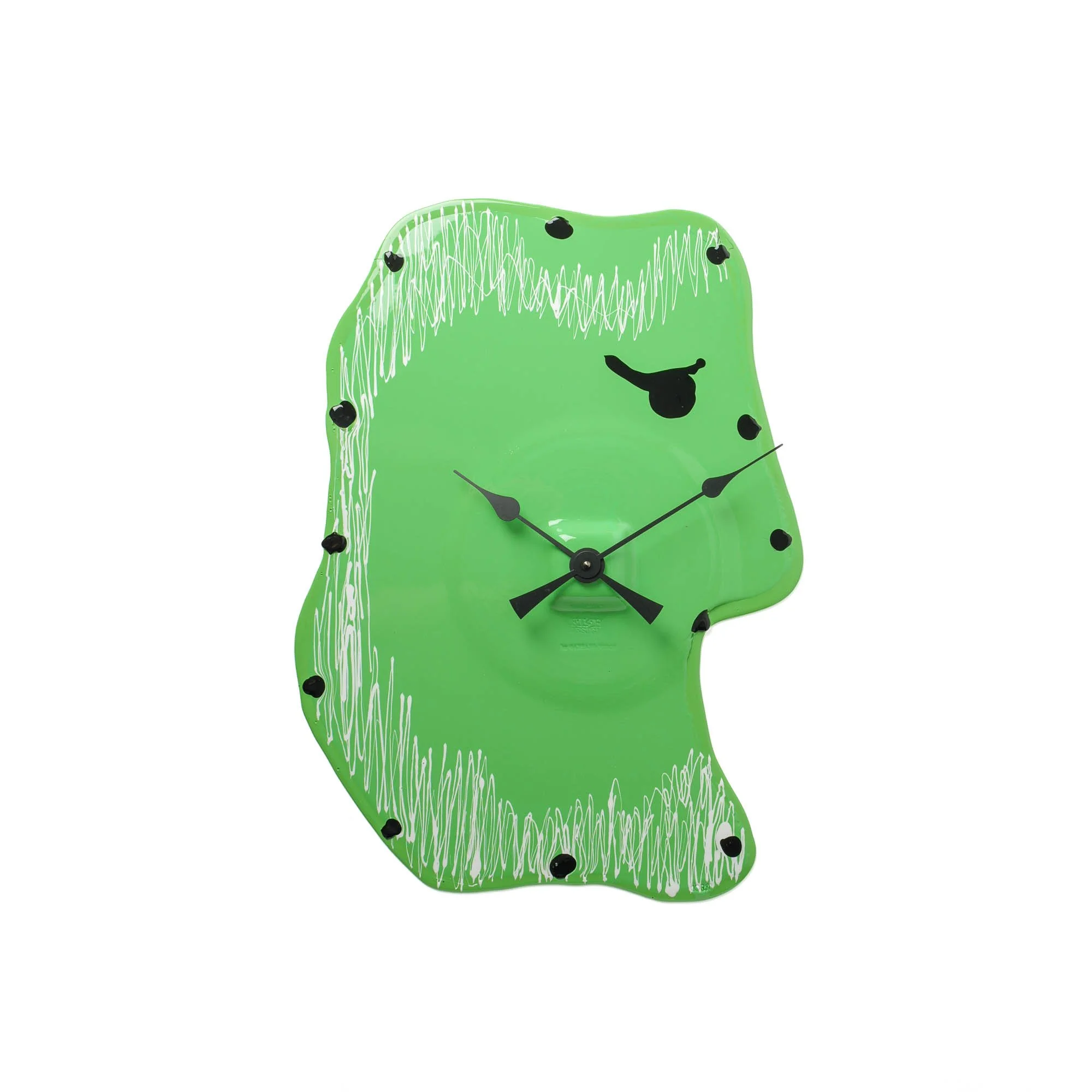 Watch Me Face - Dark Mint, White, Black