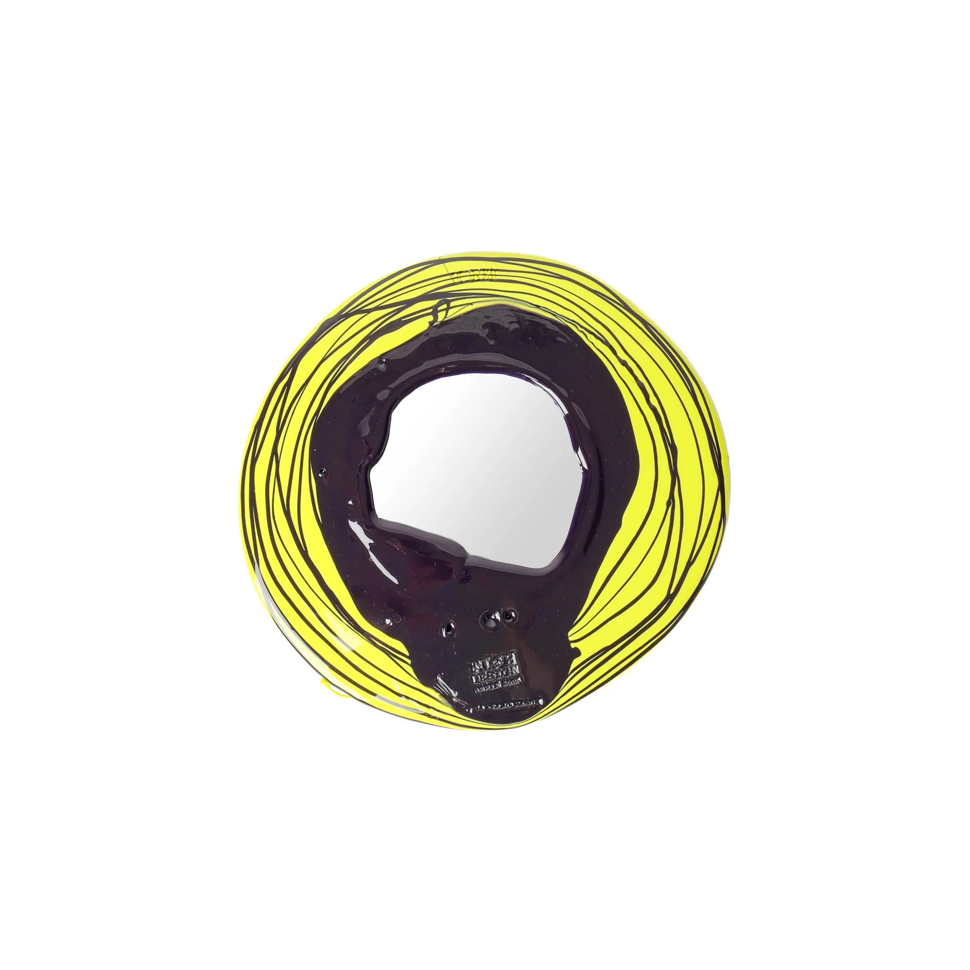 Mirror XS - Clear Yellow, Aubergine