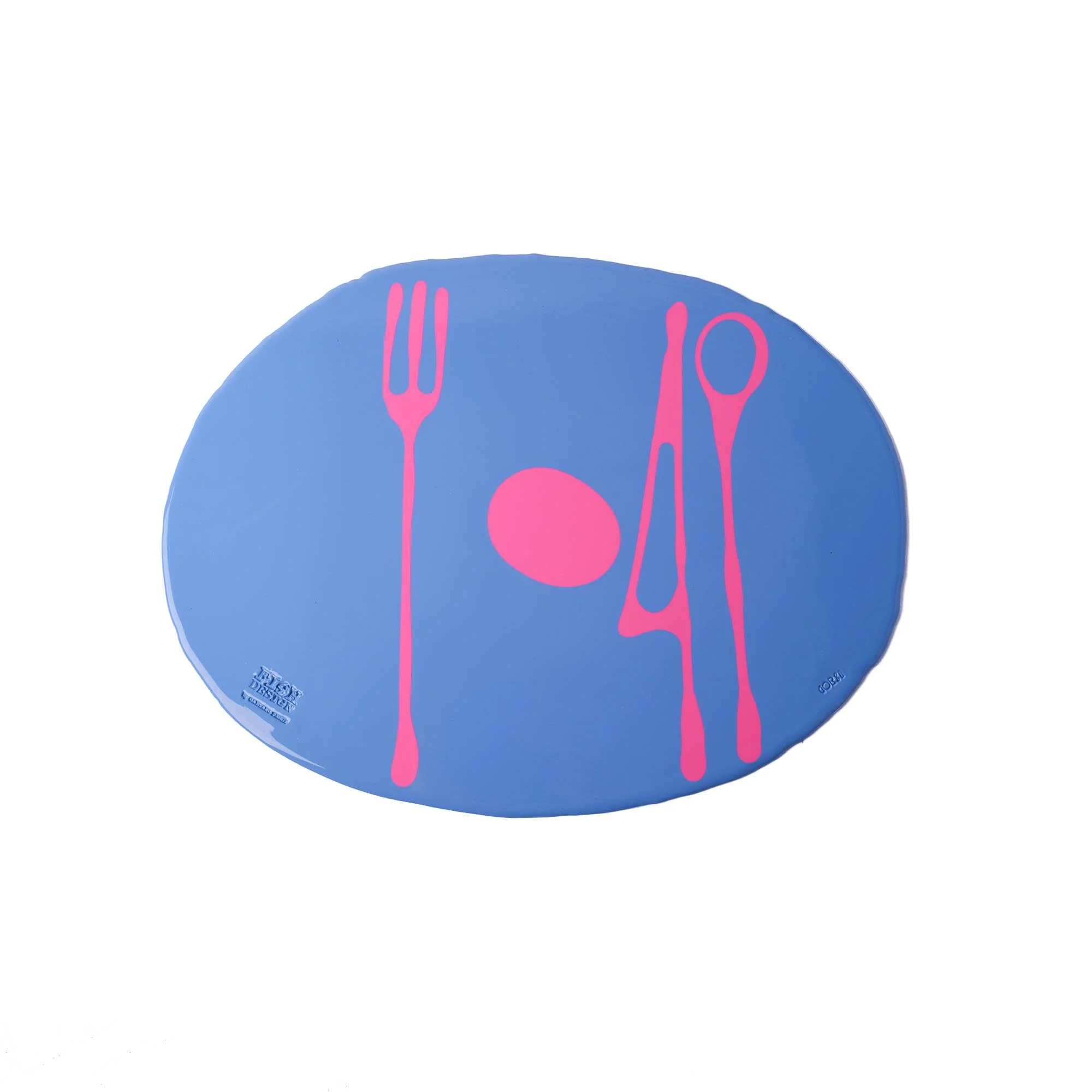 Table-Mates - Cerulean, Pink