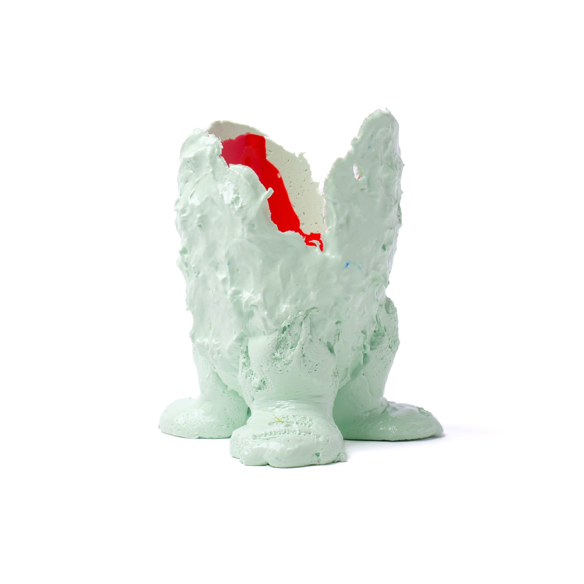 Lava Vase S - Aqua, Coral