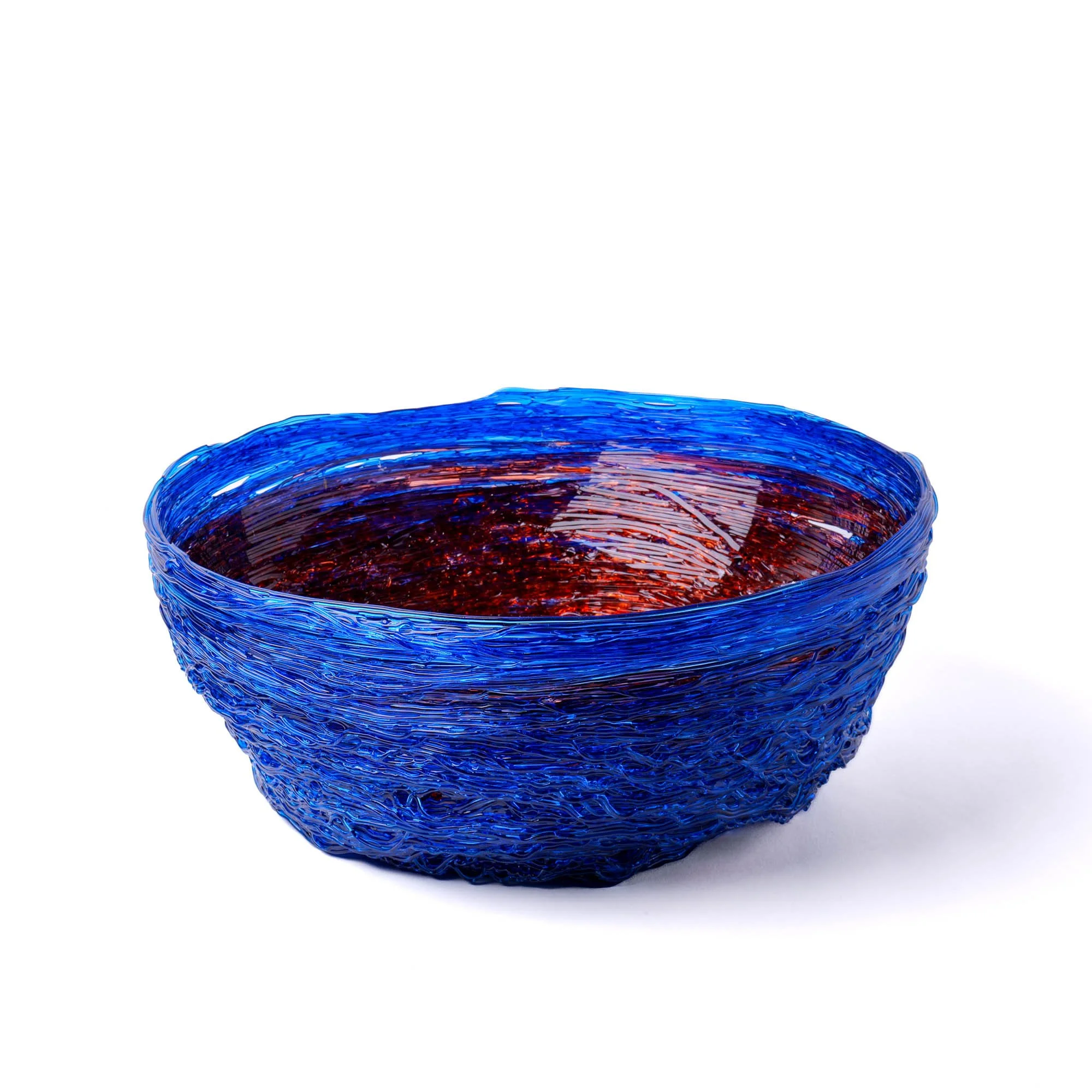 Tutti Frutti I Special Basket - Clear Blue, Dark Ruby