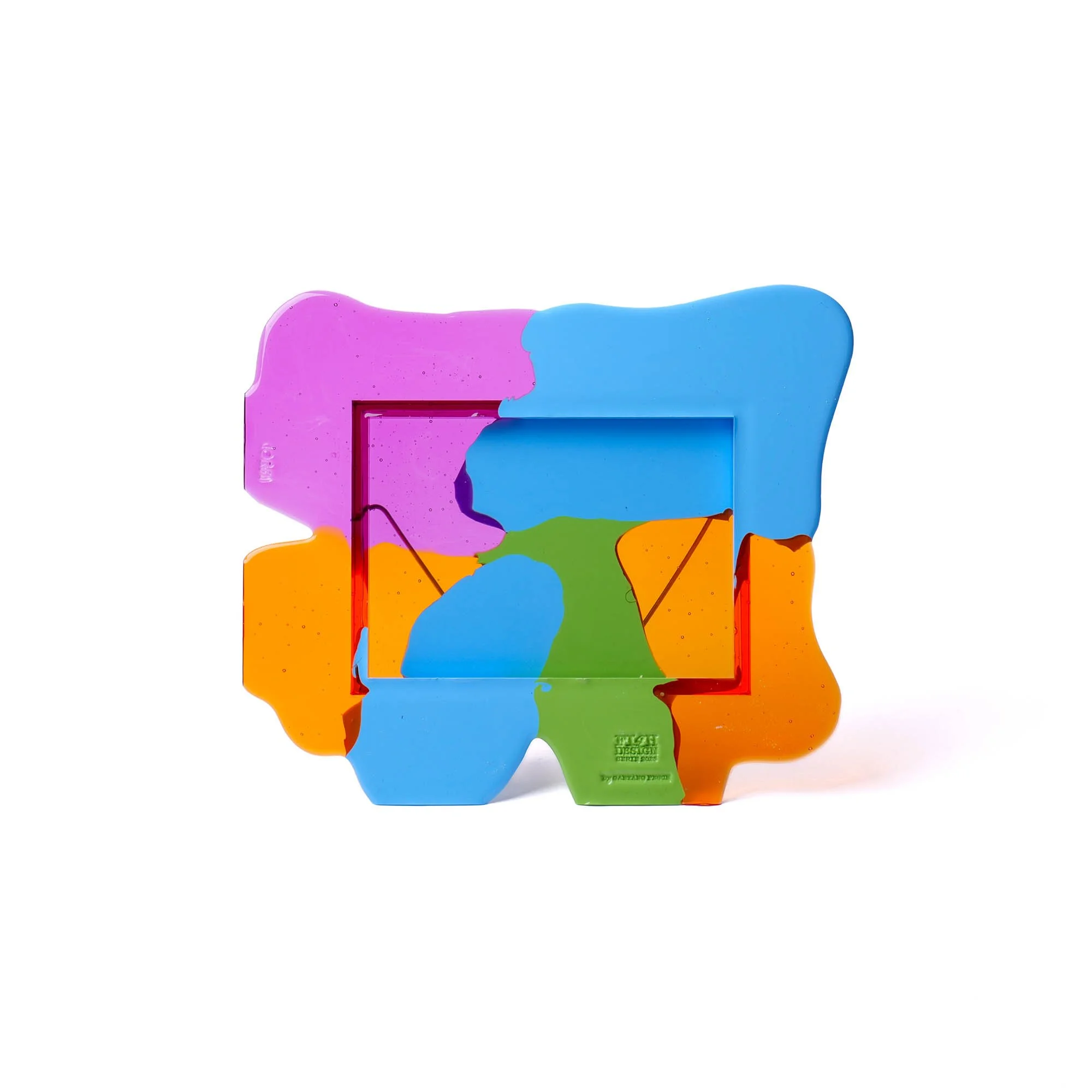 My Frame - Clear Light Fuchsia, Orange, Matt Celeste, Apple