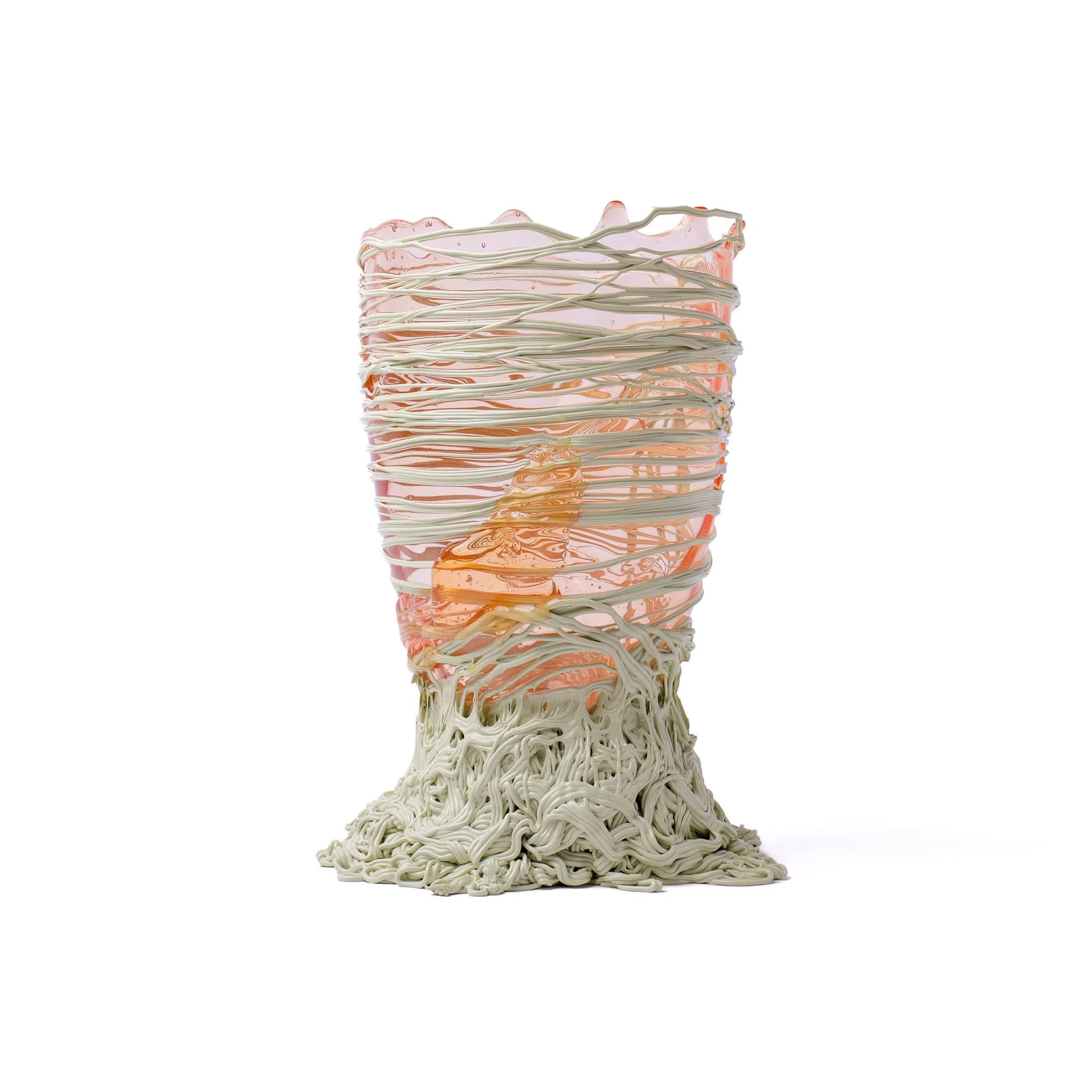 Spaghetti M - Clear Light Ruby, Olive