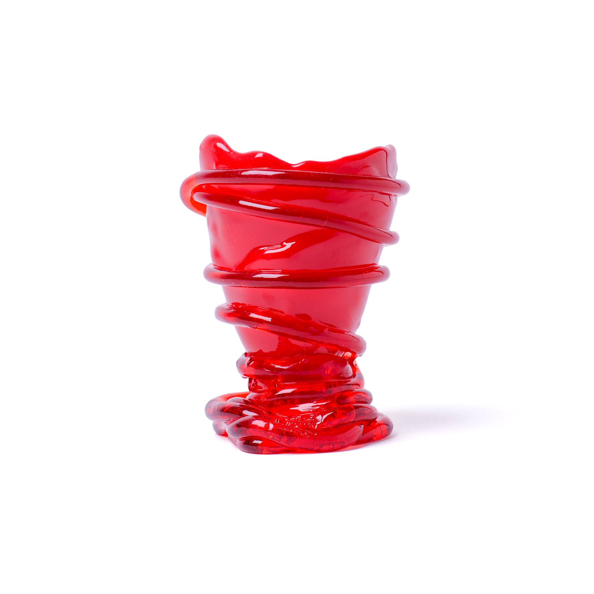 Pompitu II XS - Matt Red, Clear Red