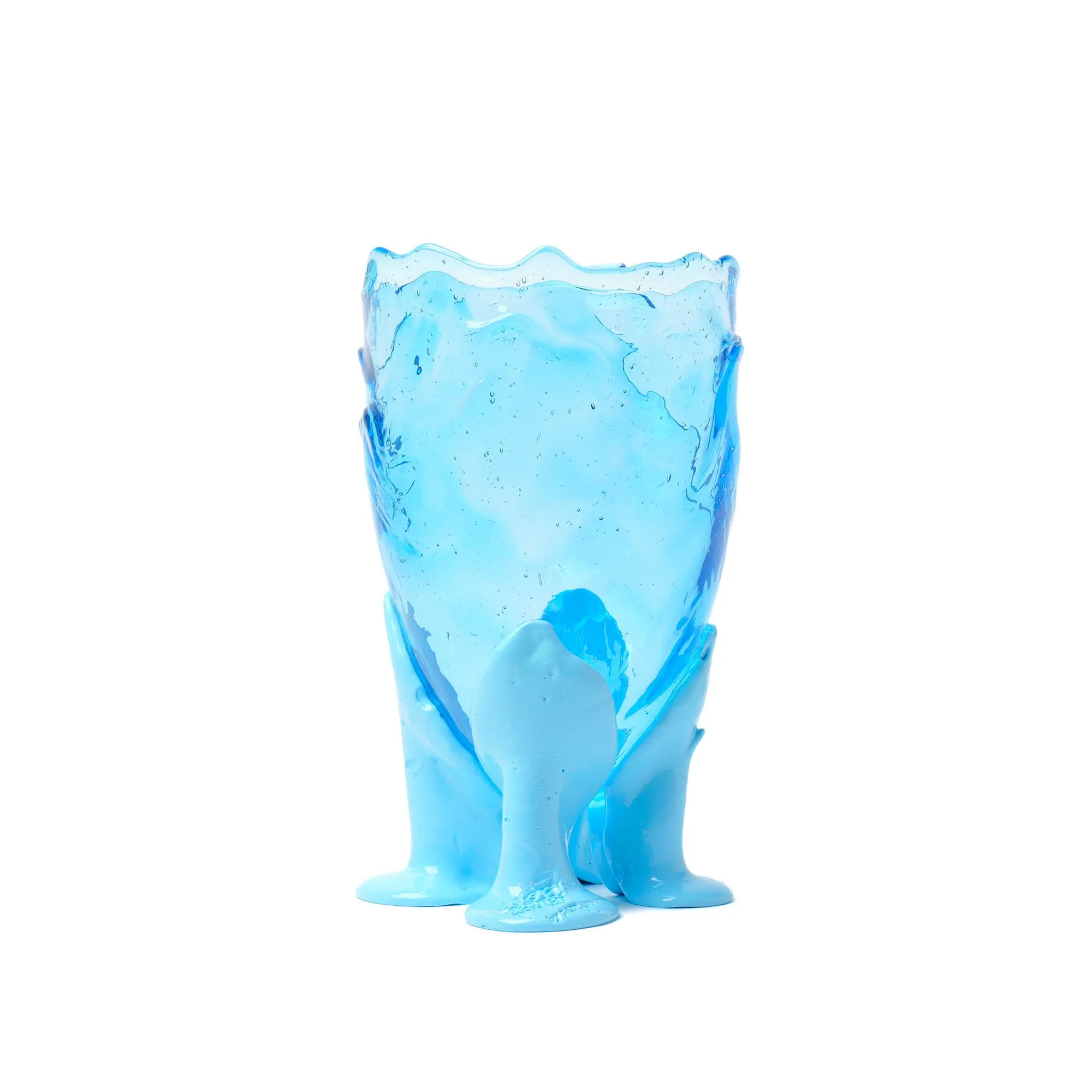 Clear Vase - Clear Light Blue, Celeste