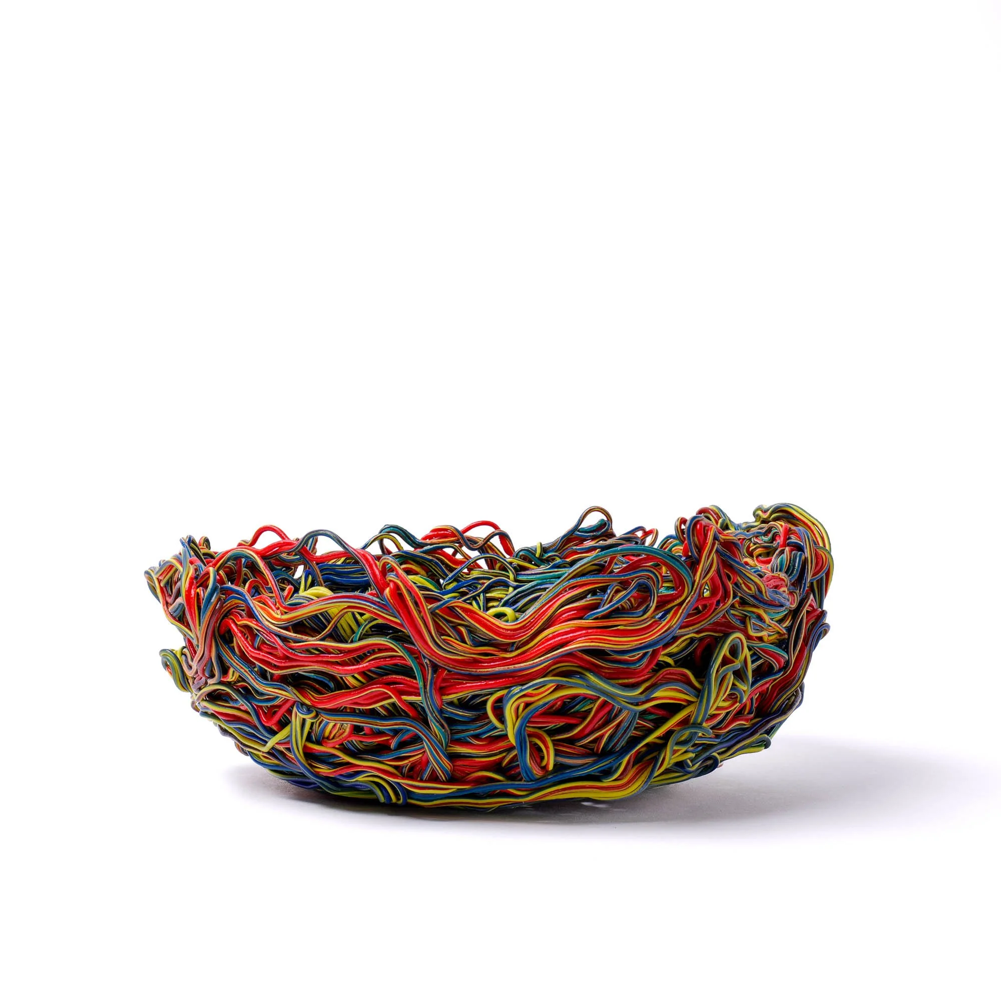 Tutti Frutti I Basket Extra Colour M - Fluo Yellow, Coral, Blue