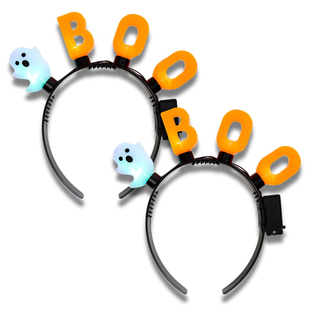 LED Hair Accessories with Multiple Light Modes - Costume Accessories, Parties & Trick-or-Treat - Ages 3+