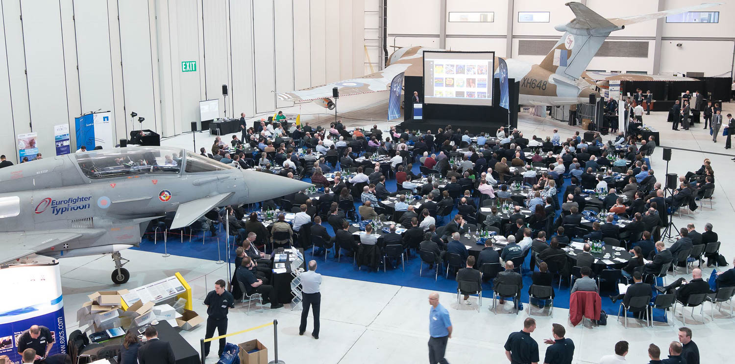 Conference audience at Duxford IWM