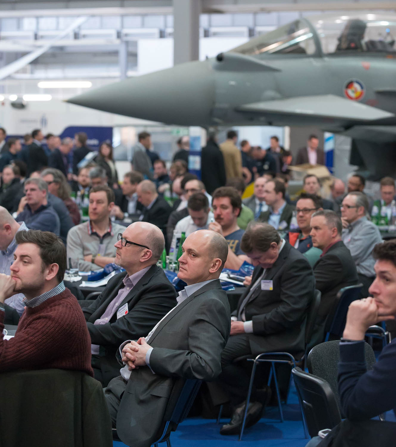 Conference audience at Duxford IWM