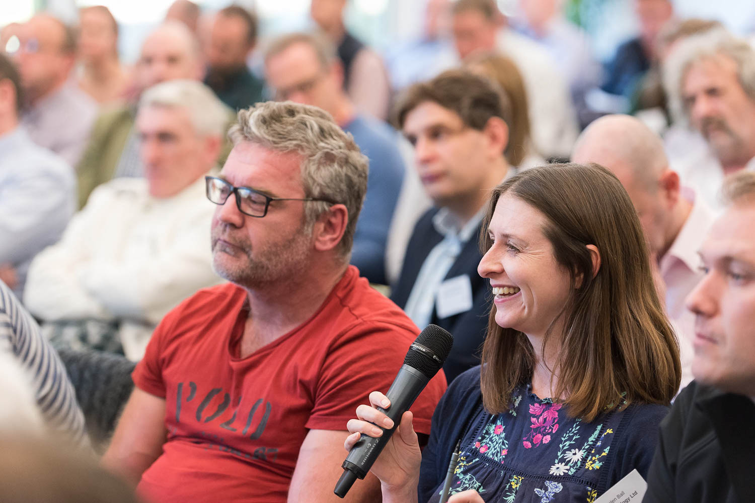 Conference audience