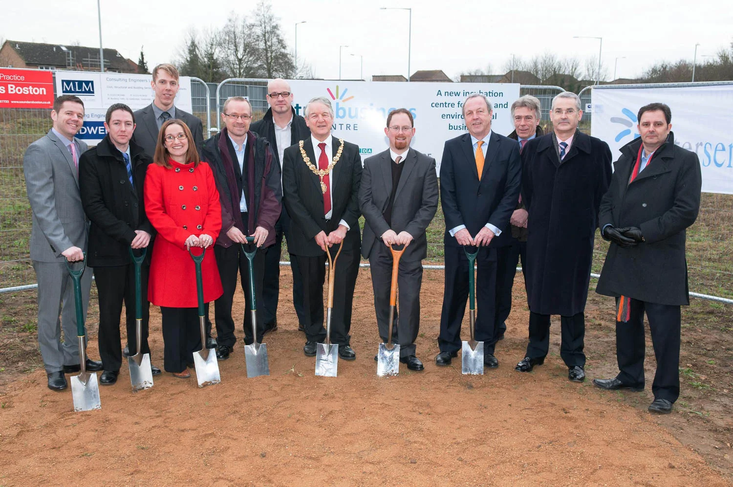 Future Business Centre Turf Cutting Event, Cambridge