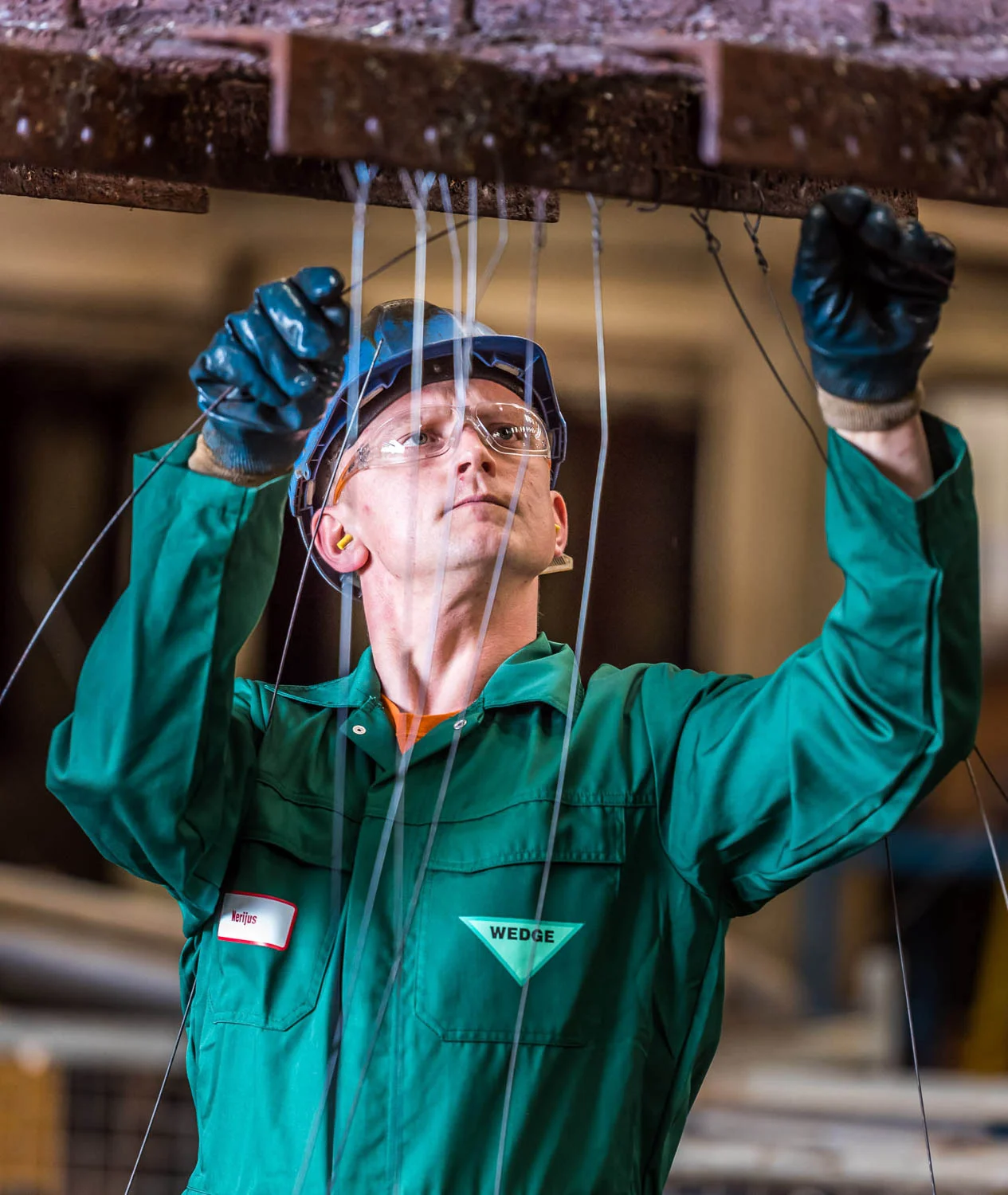 Wedge Galvanizing employee