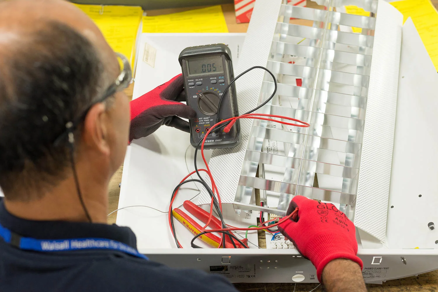 Electric testing equipment