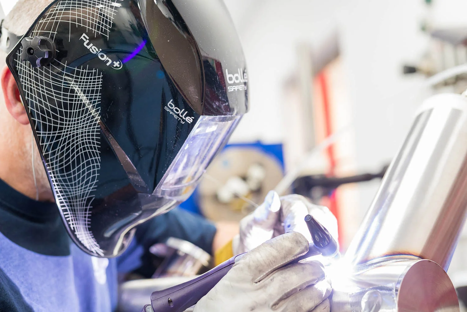 Welder at Orbital Fabrications