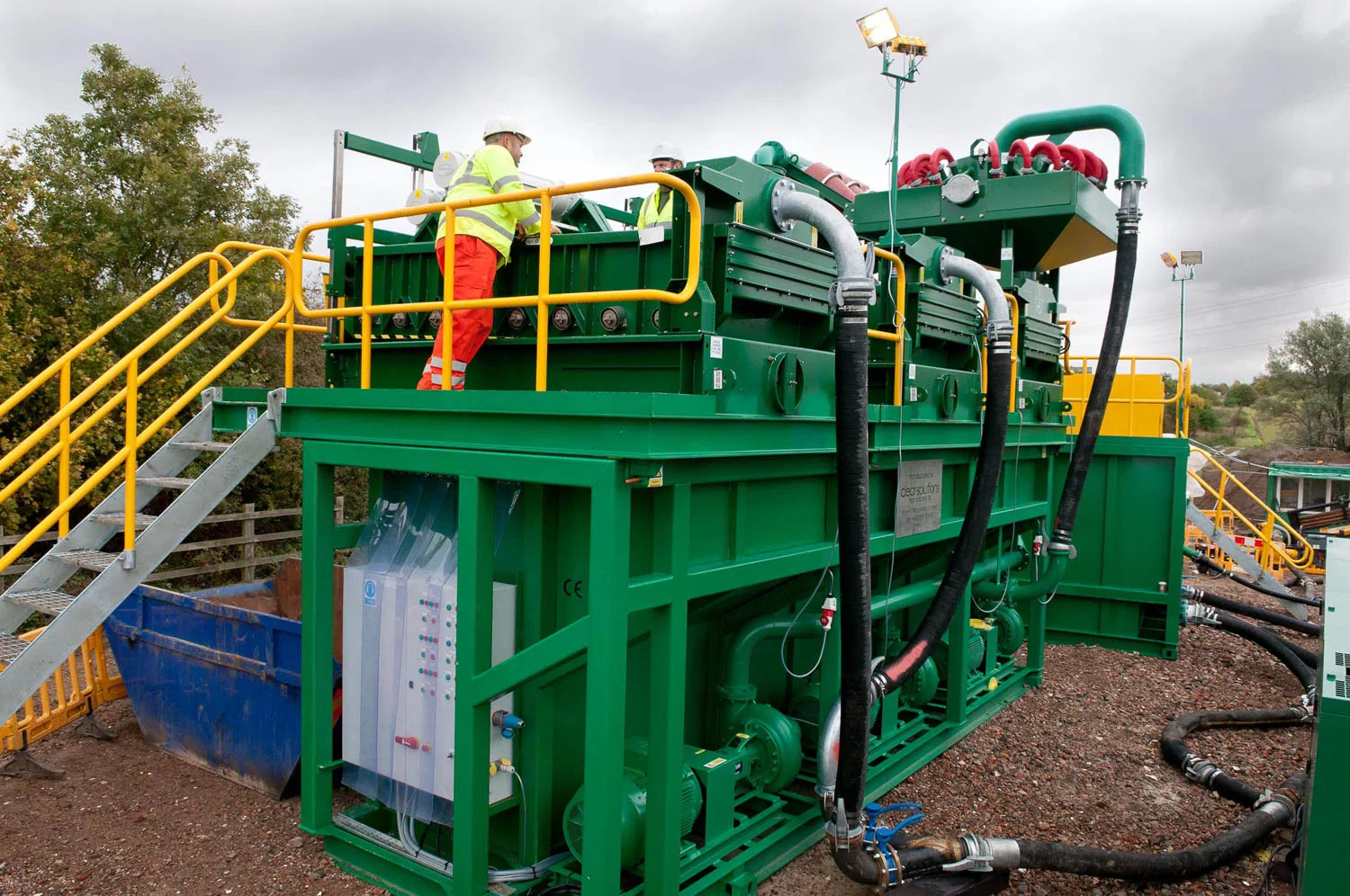 Large pumping machinery