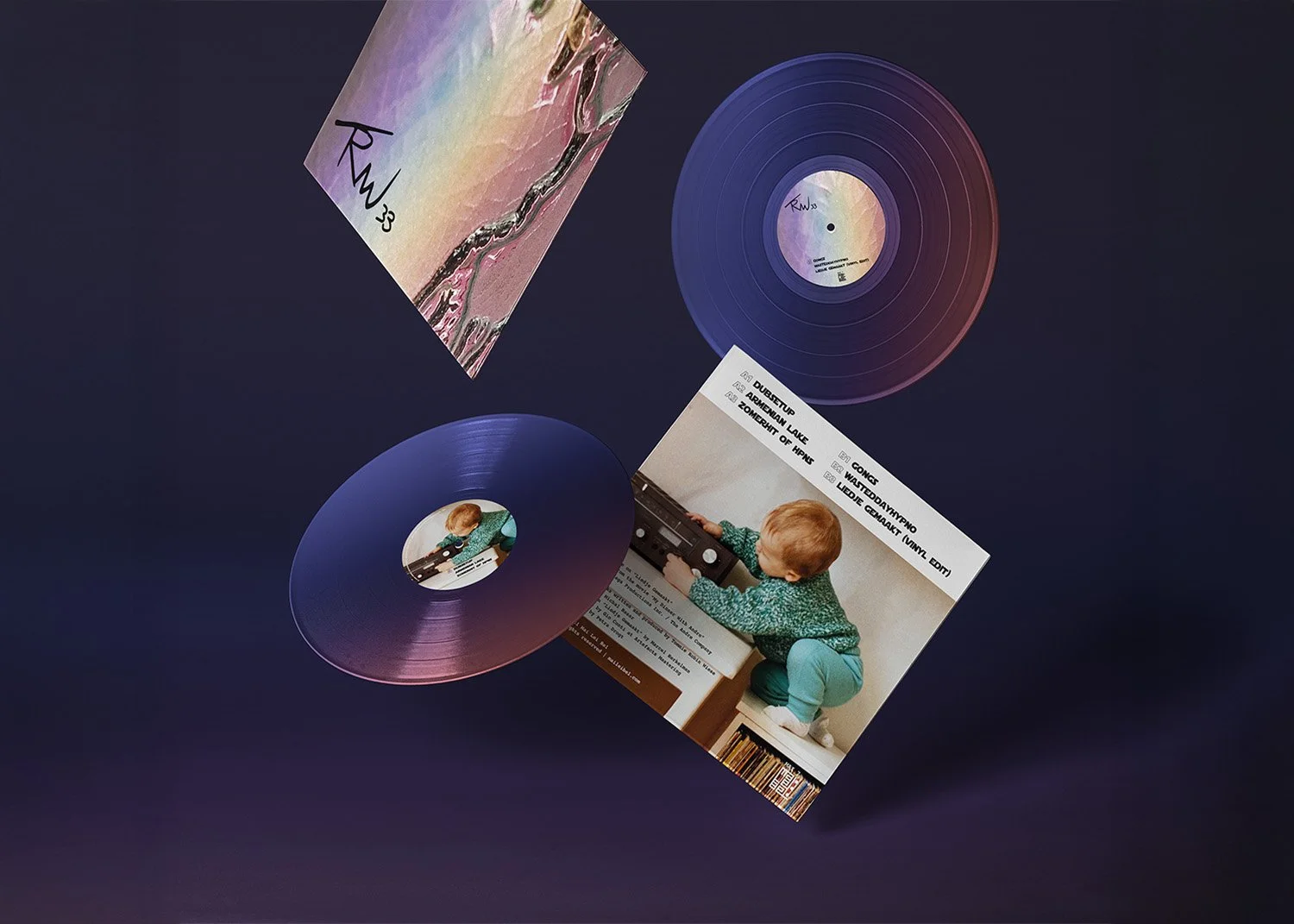 Tommie Record - Artwork voor de EP van TRW 33