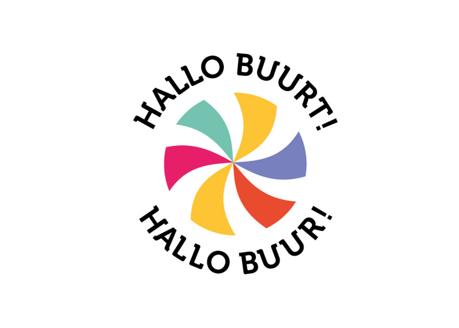 Logo design voor Hallo Buurt! Hallo Buur!