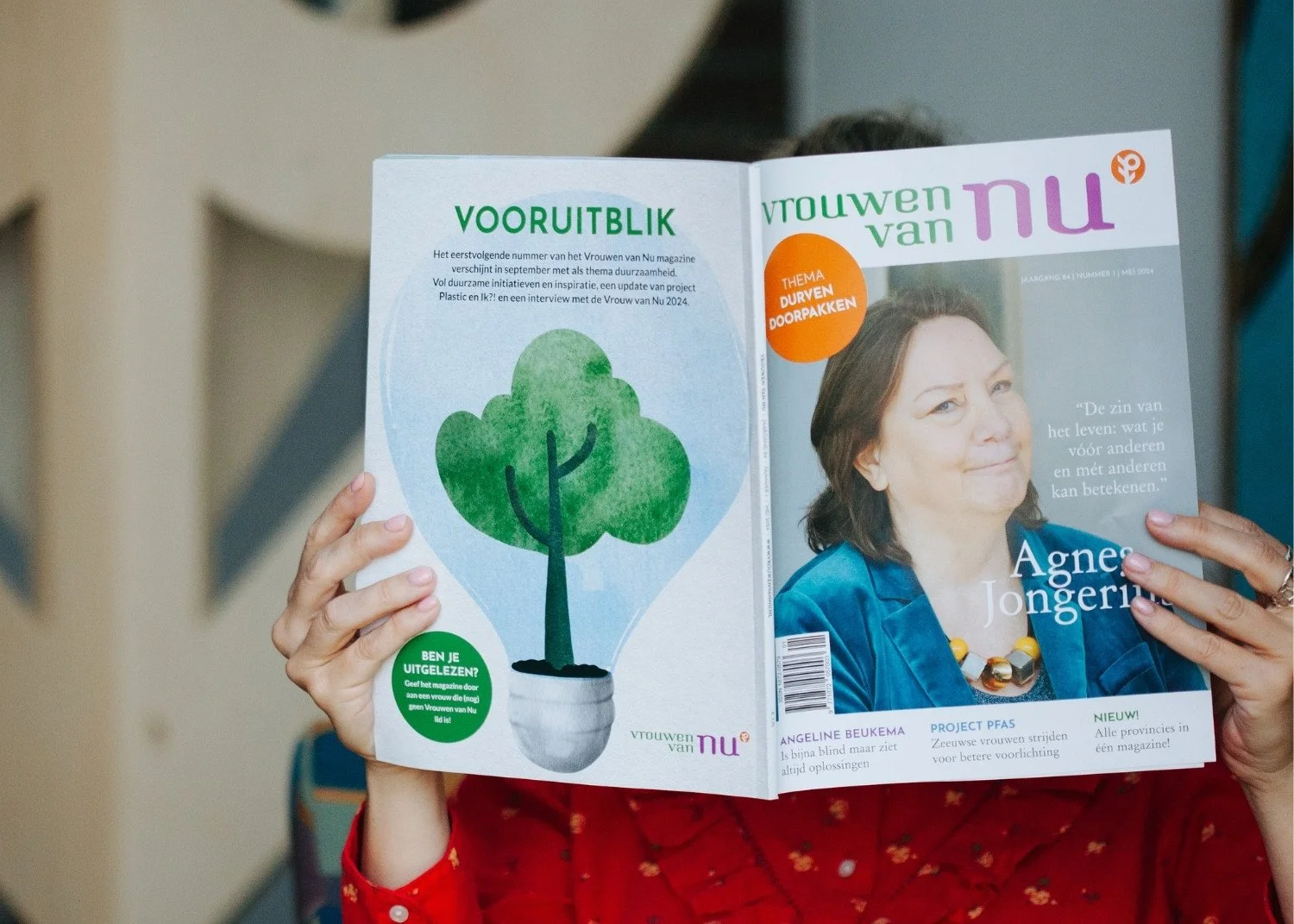 Nieuw design voor het Magazine van Vrouwen van Nu