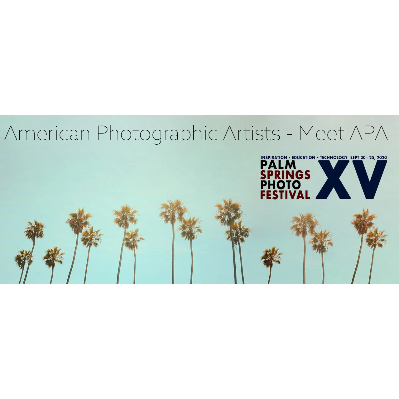 Revisit APA at the Palm Springs Photo Festival