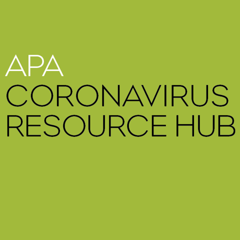APA Coronavirus Hub
