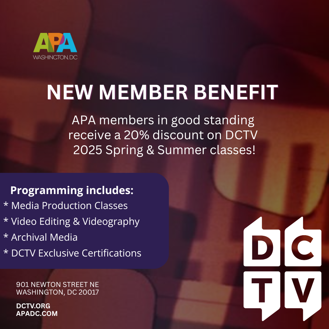 APA | DC Announces New Member Benefit! 