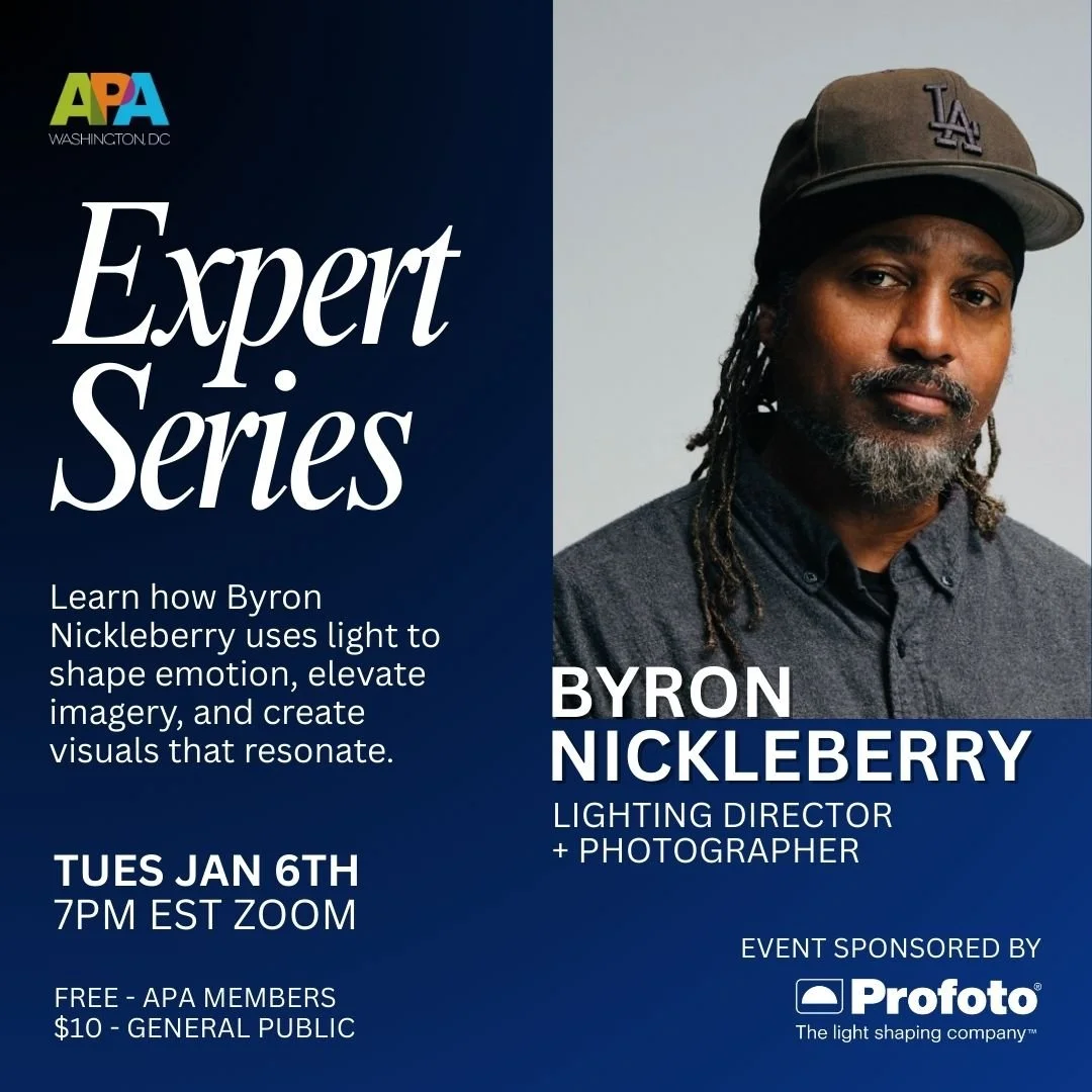 APA | DC: Expert Series with Byron Nickleberry