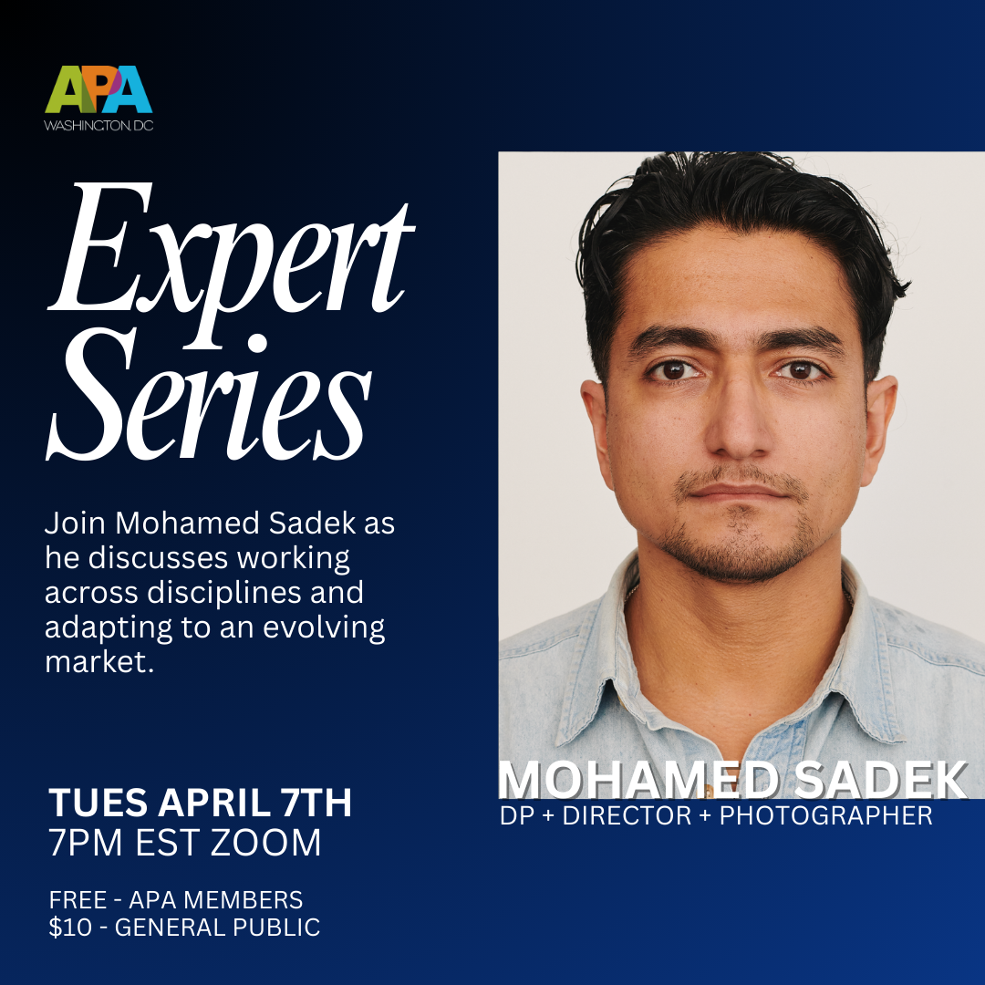 APA | DC: Expert Series with Mohamed Sadek