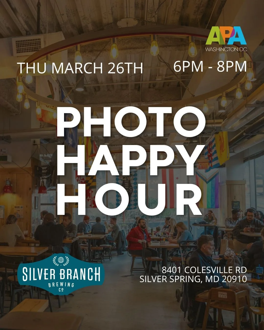 APA | DC: Happy Hour - Silver Branch Brewing March 26