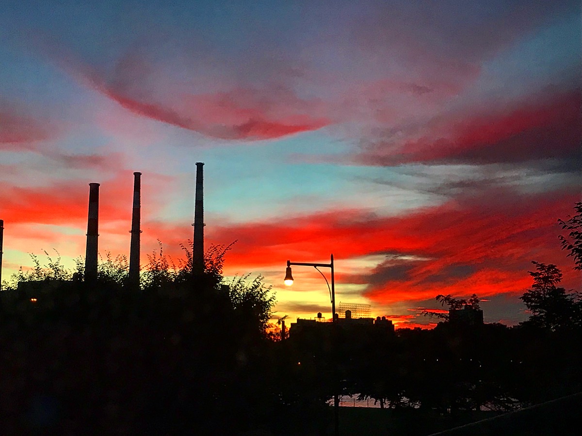 Sunrise over Big Alis