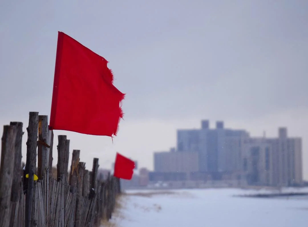 Red Flags In the Snow