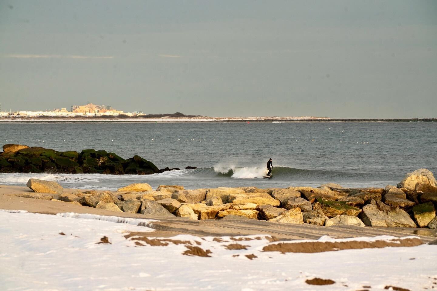 A little snow &amp; a lot of construction, February in Rockaway