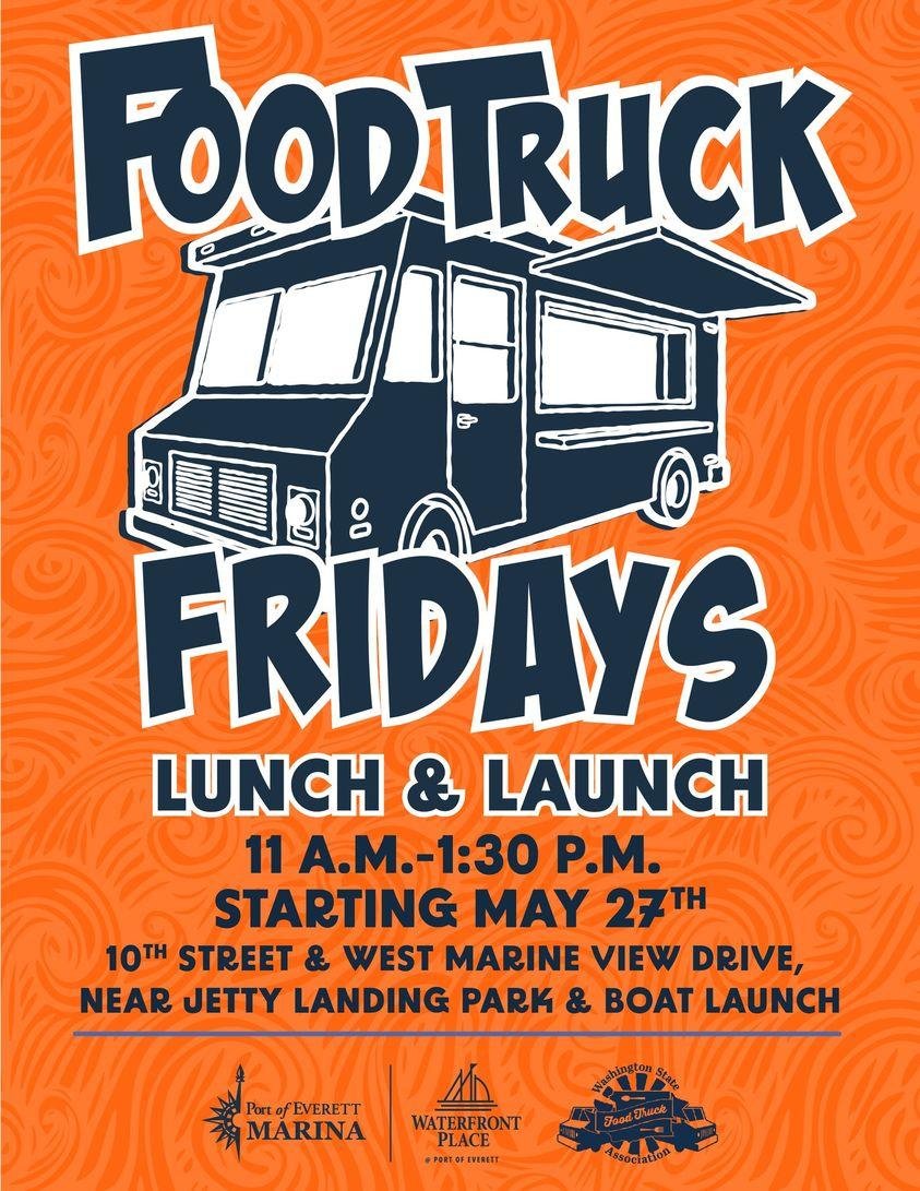  Example of a food truck promotional poster. 