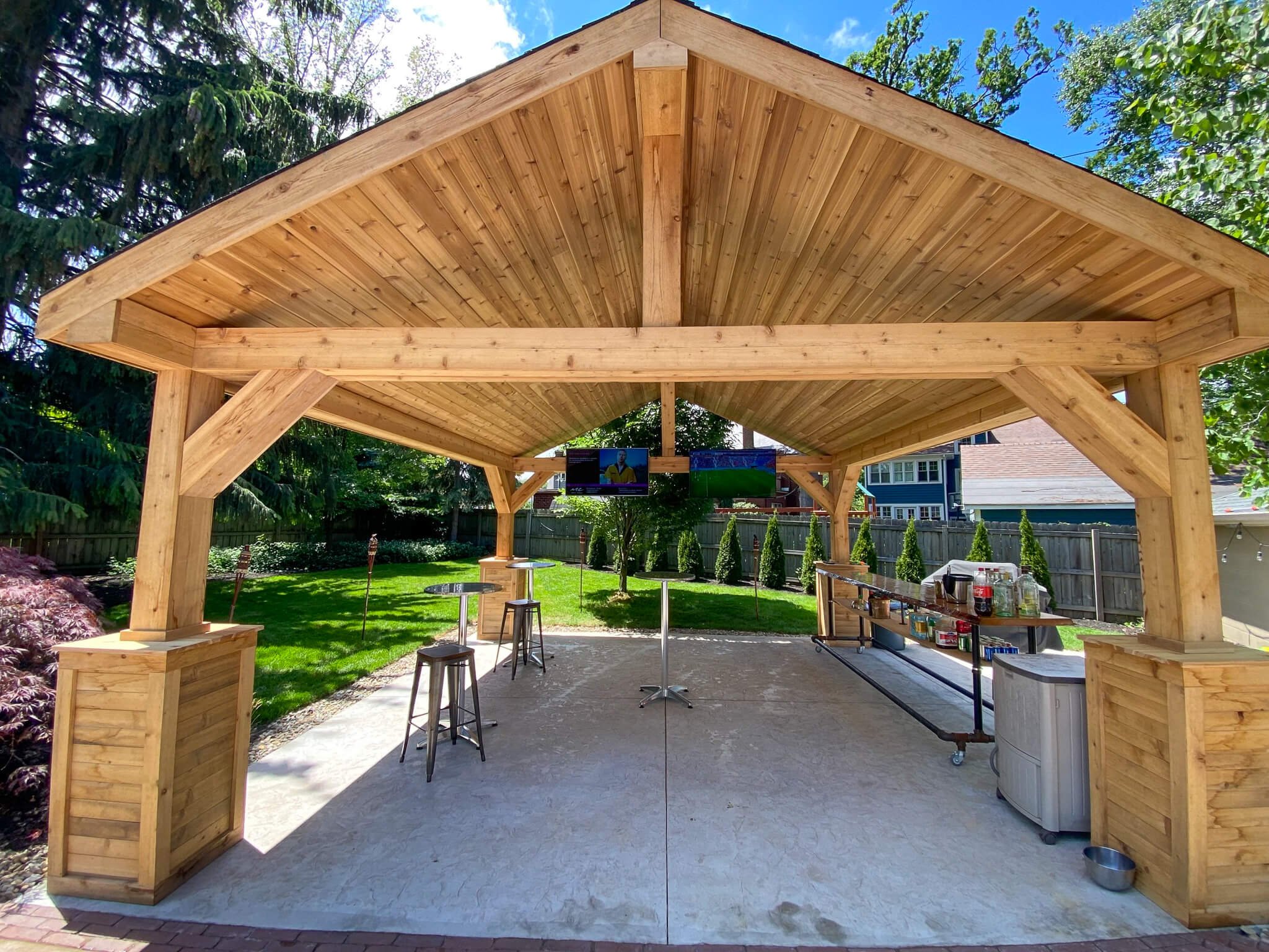 Backyard Gazebo Design &amp; Build