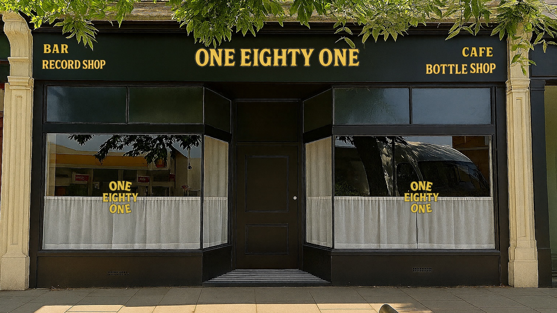 VINYL SET @ONE EIGHTY ONE RECORD STORE
