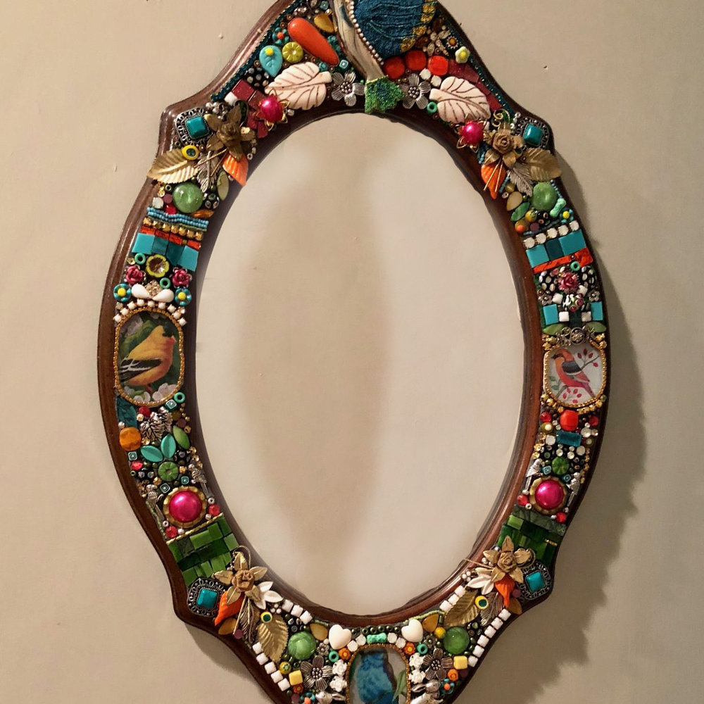 Aqua Art Mirror (Cerulean) – Sylvan San Francisco
