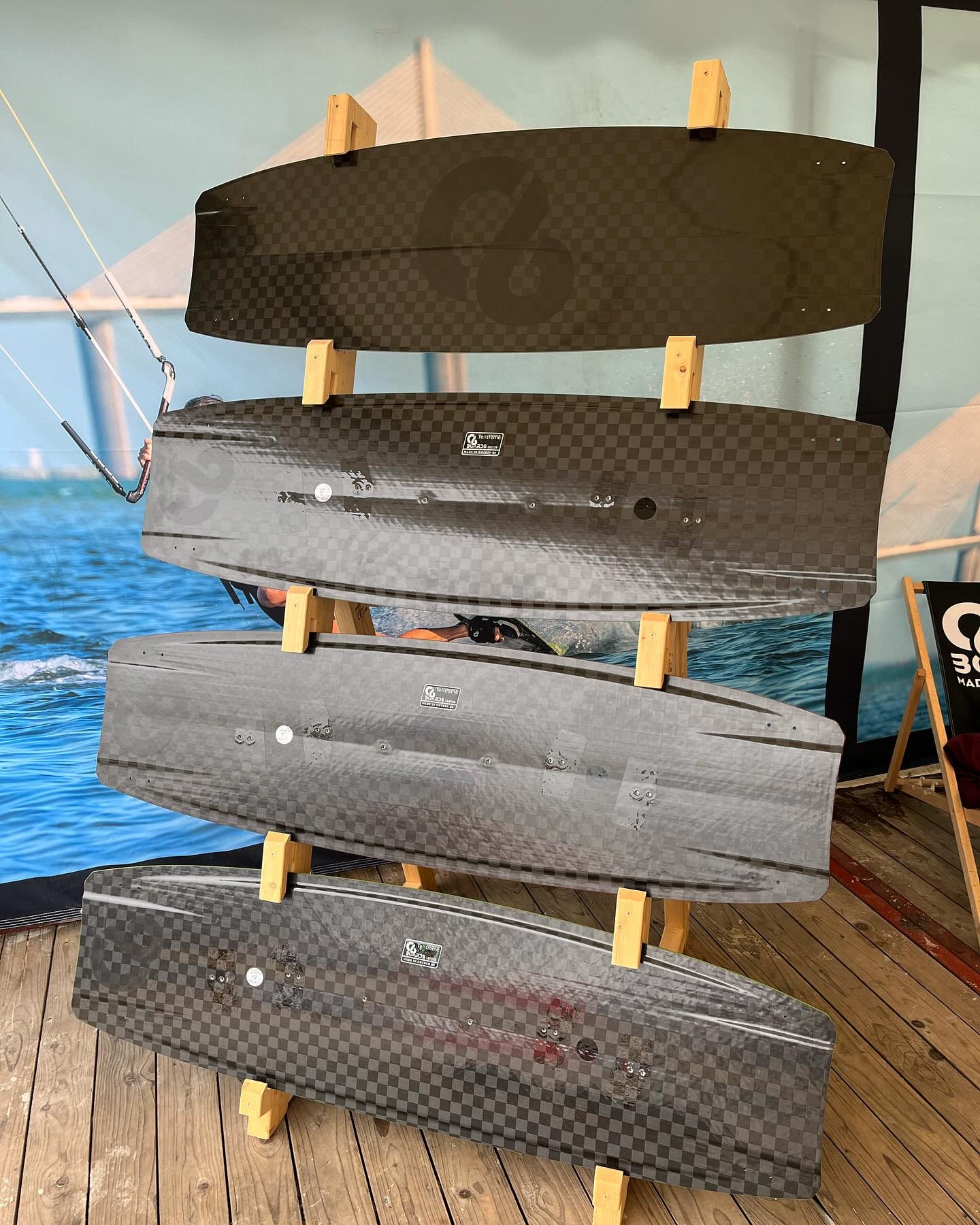 We&rsquo;re back at California kitesurf master in SPO. Stop by our tent at the kite-village and have a chat with us, and get a sneak peek for our upcoming release of foil boards! #c6boards #californiakitesurfmasters