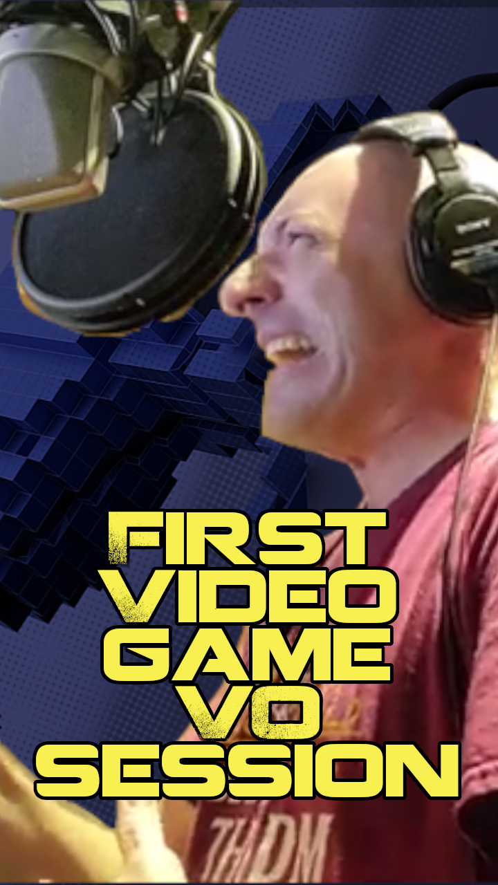 First Video Game Recording Session